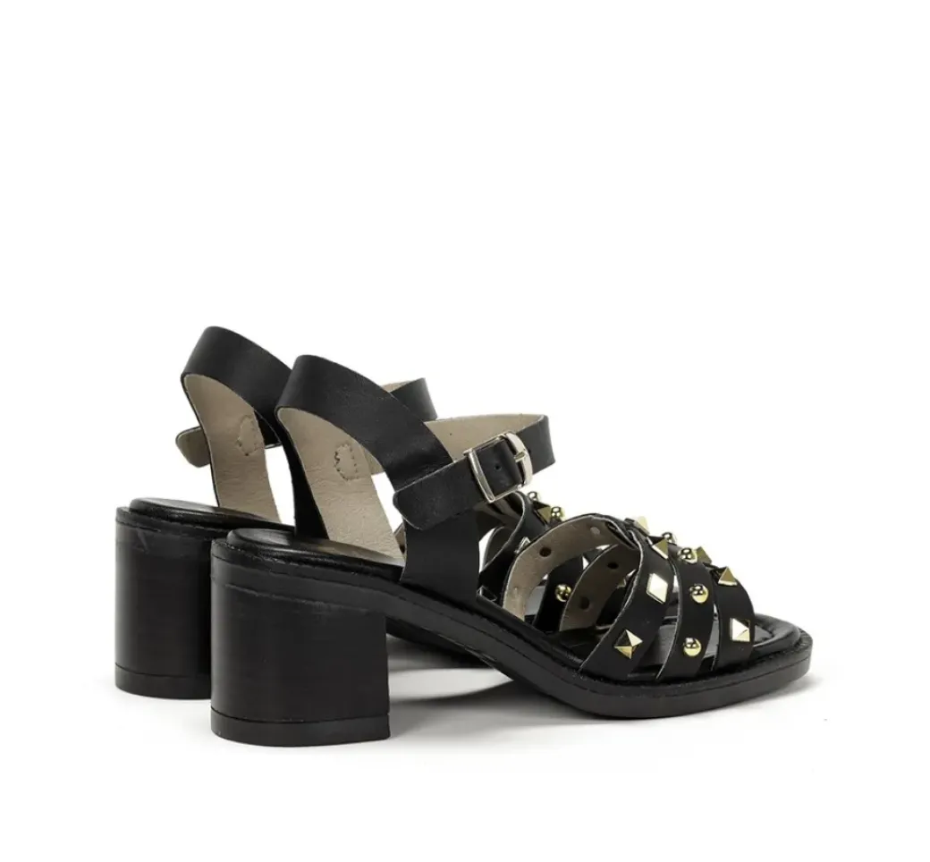 Shop Fluchos CIRCUS D9066 Black Sandal