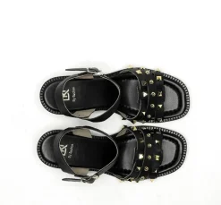 Shop Fluchos CIRCUS D9066 Black Sandal