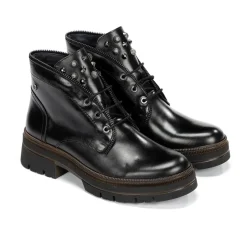 Best Sale Fluchos COSMO D9390 Black Ankle Boot