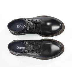 Best Sale Fluchos COSMO D9390 Black Ankle Boot