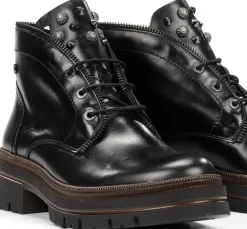 Best Sale Fluchos COSMO D9390 Black Ankle Boot