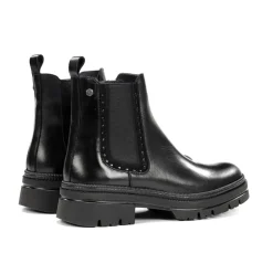Discount Fluchos COSMO D9391 Black Ankle Boot