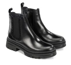 Discount Fluchos COSMO D9391 Black Ankle Boot