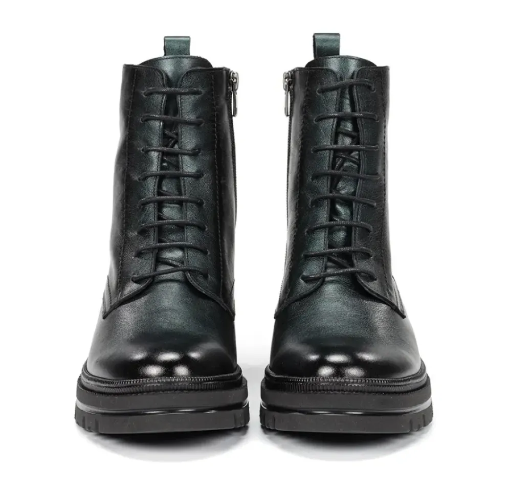 Cheap Fluchos COSMO D9389 Green Ankle Boot