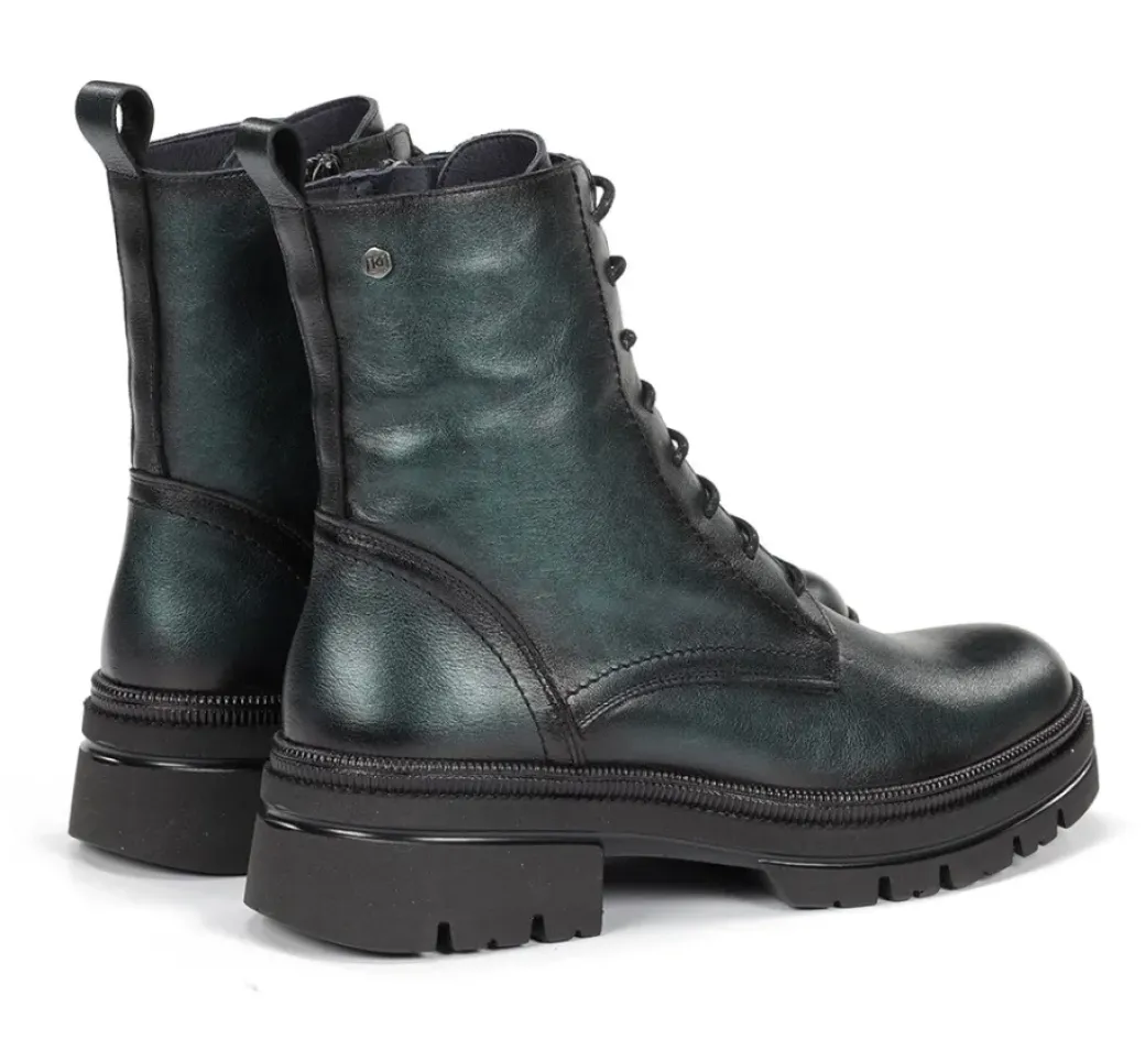 Cheap Fluchos COSMO D9389 Green Ankle Boot