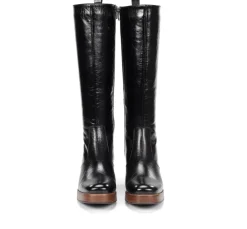 Sale Fluchos CRISTEL D9339 Black Boot