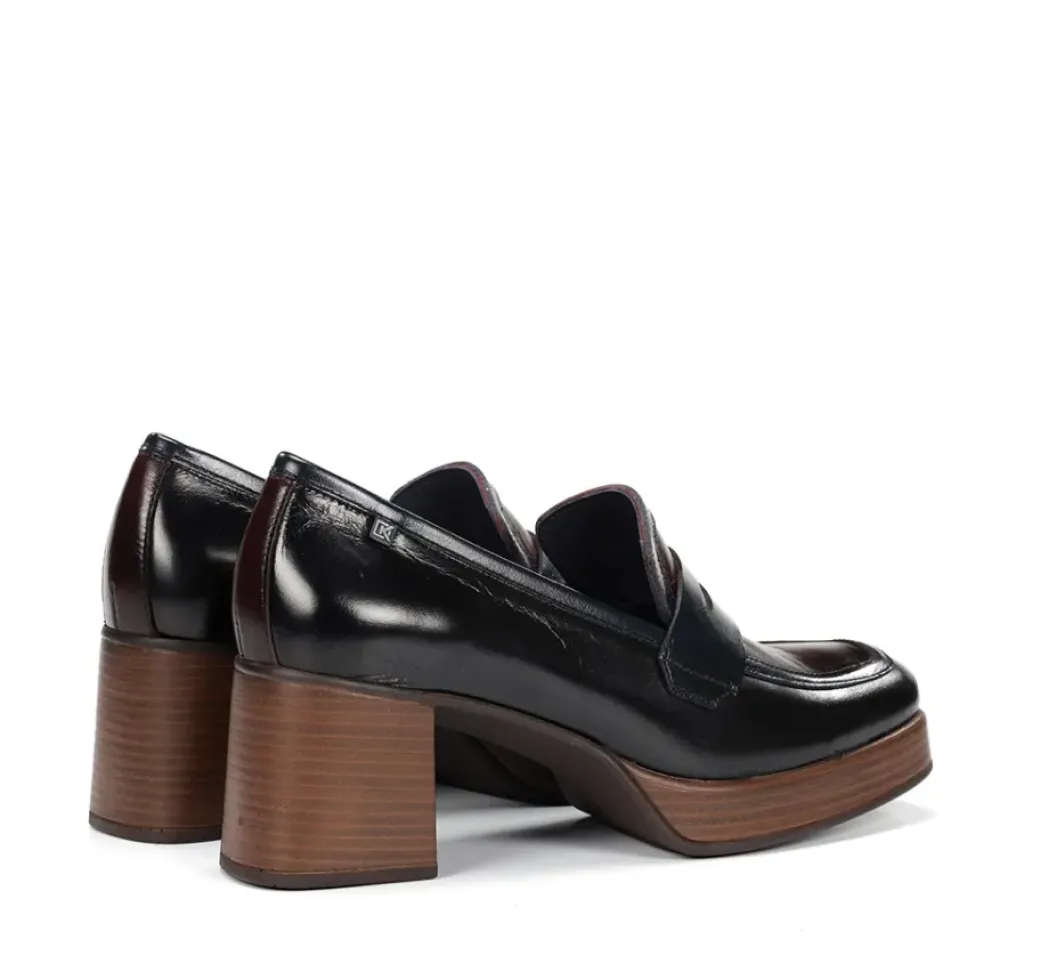 Store Fluchos CRISTEL D9334 Black Moccasin