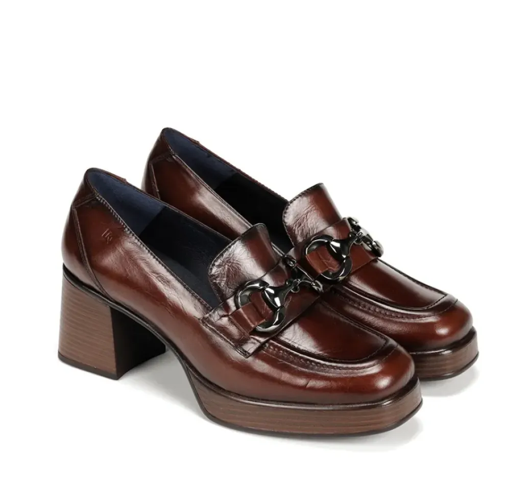 Flash Sale Fluchos CRISTEL D9155 Brown Moccasin