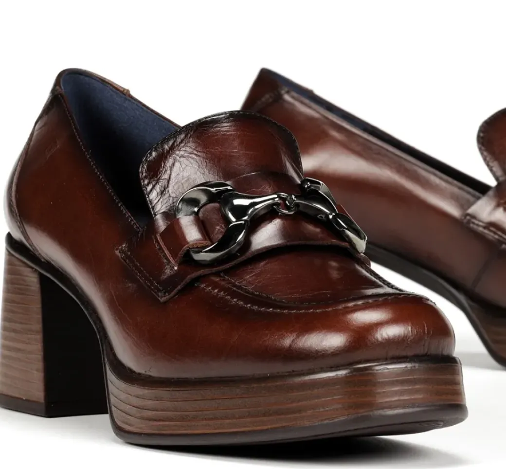 Flash Sale Fluchos CRISTEL D9155 Brown Moccasin