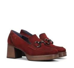 Outlet Fluchos CRISTEL D9155 Red Moccasin
