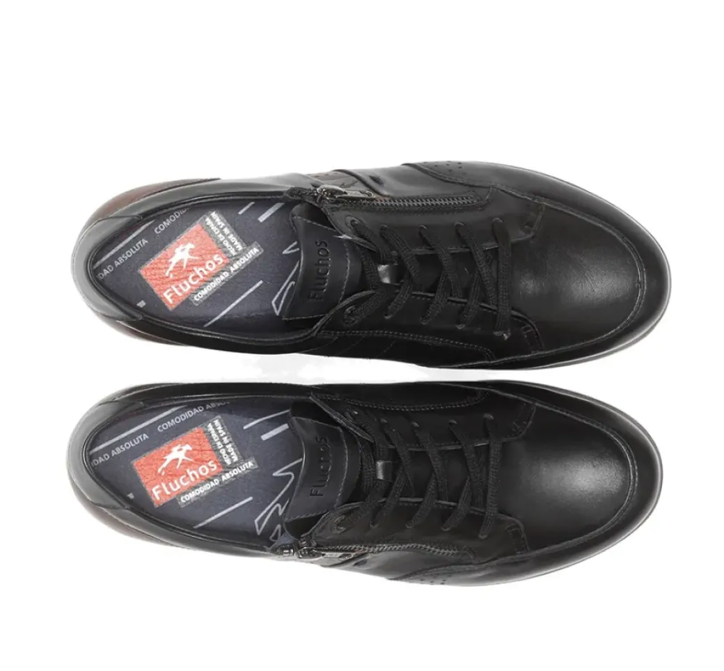 Flash Sale Fluchos DANIEL F1281 Black Shoe