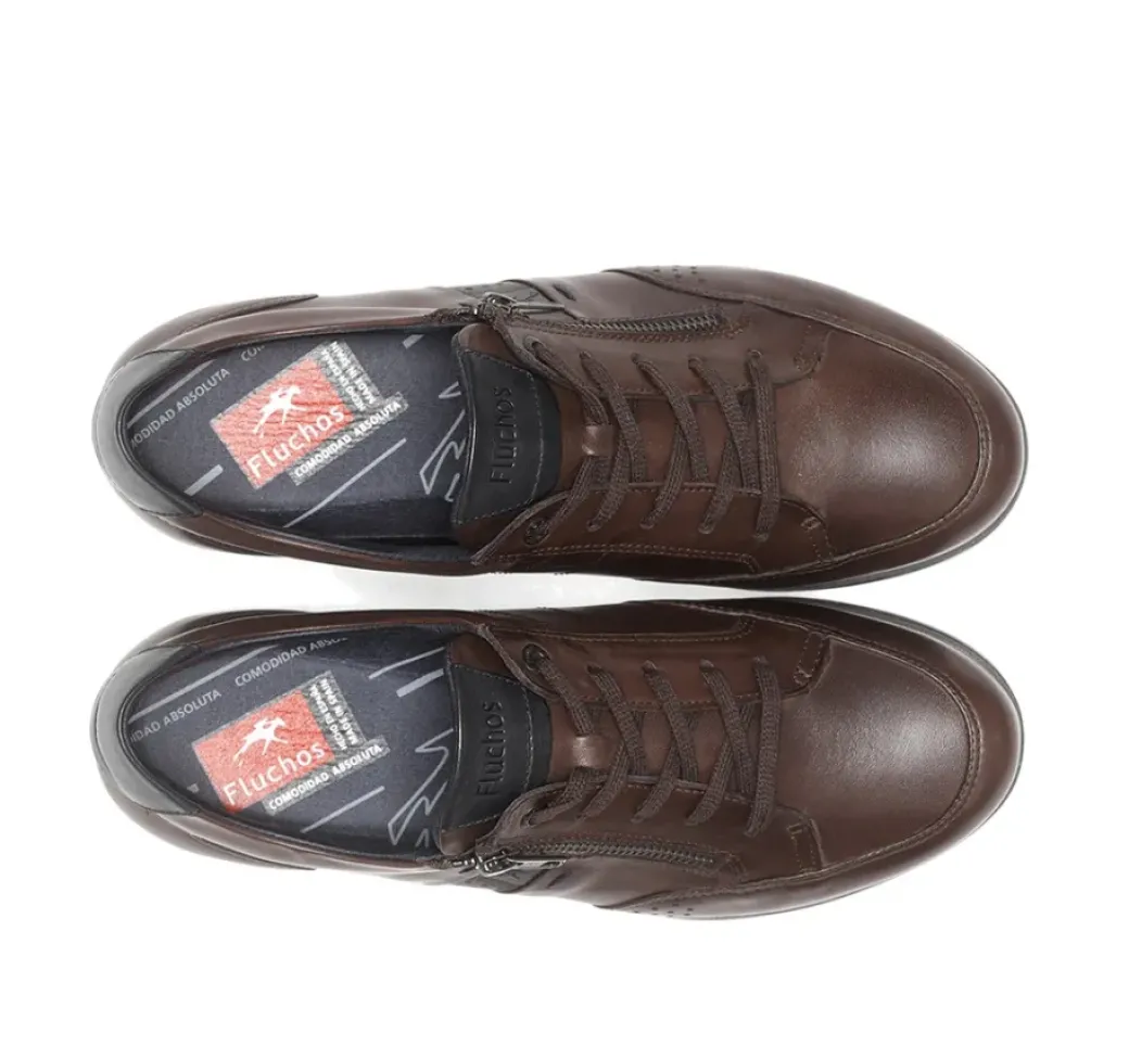 Clearance Fluchos DANIEL F1280 Brown Shoe