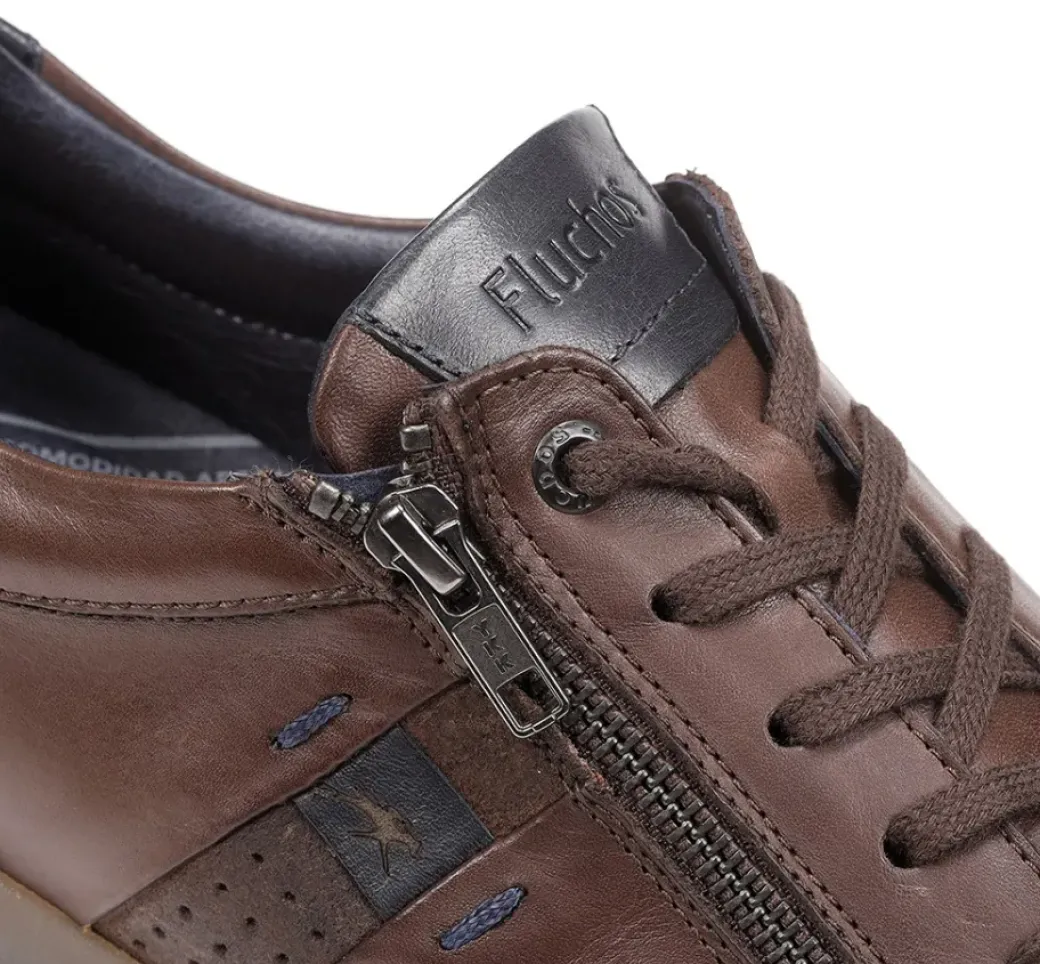 Clearance Fluchos DANIEL F1280 Brown Shoe