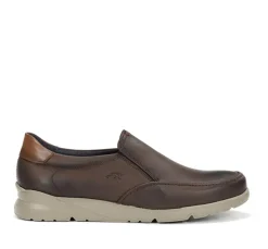 Clearance Fluchos DARYL F1458 Brown Slip On