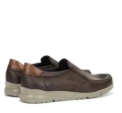 Clearance Fluchos DARYL F1458 Brown Slip On