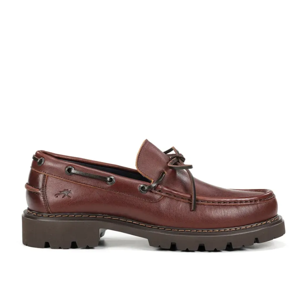 Cheap Fluchos DOUGLAS F1322 Brown Deck Shoes