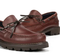 Cheap Fluchos DOUGLAS F1322 Brown Deck Shoes
