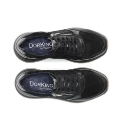 New Fluchos DRAZ D9249 Black Sneaker