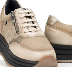 Sale Fluchos DRAZ D9249 Taupe Sneaker