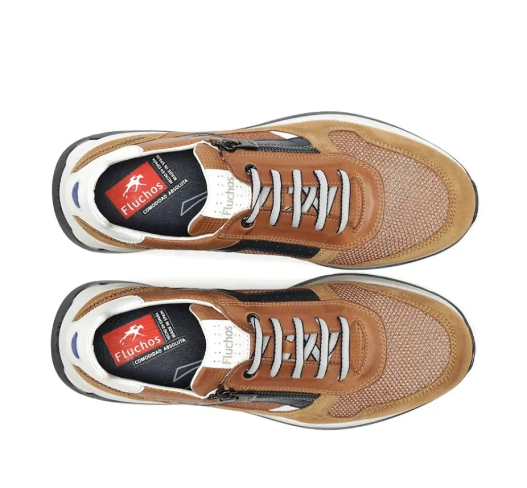 Online Fluchos ENZO F1770 Brown Sneakers