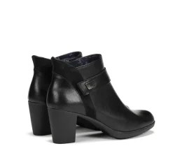 Hot Fluchos EVELYN D9111 Black Ankle Boot