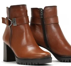 Store Fluchos EVIE D8961 Brown Ankle Boot