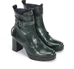Sale Fluchos EVIE D9163 Green Ankle Boot