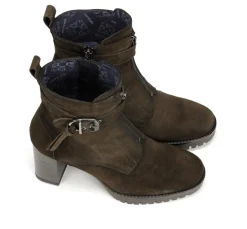 Outlet Fluchos EVIE D9163 Green Ankle Boot