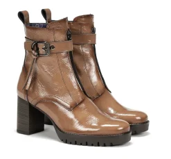 Store Fluchos EVIE D9163 Taupe Ankle Boot