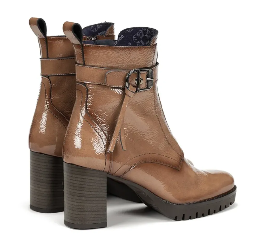 Store Fluchos EVIE D9163 Taupe Ankle Boot
