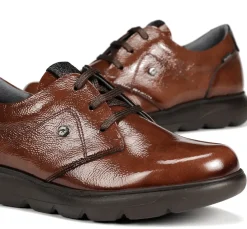 Clearance Fluchos FARAL F1865 Brown Shoe