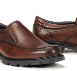 Discount Fluchos FREDY F1606 Brown Slip On