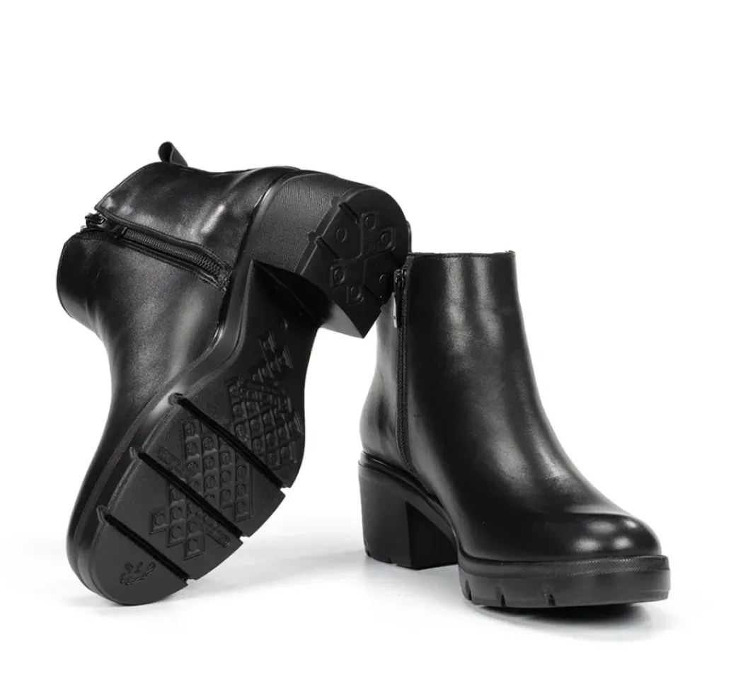 Store Fluchos FUGAZ F2109 Black Ankle Boot