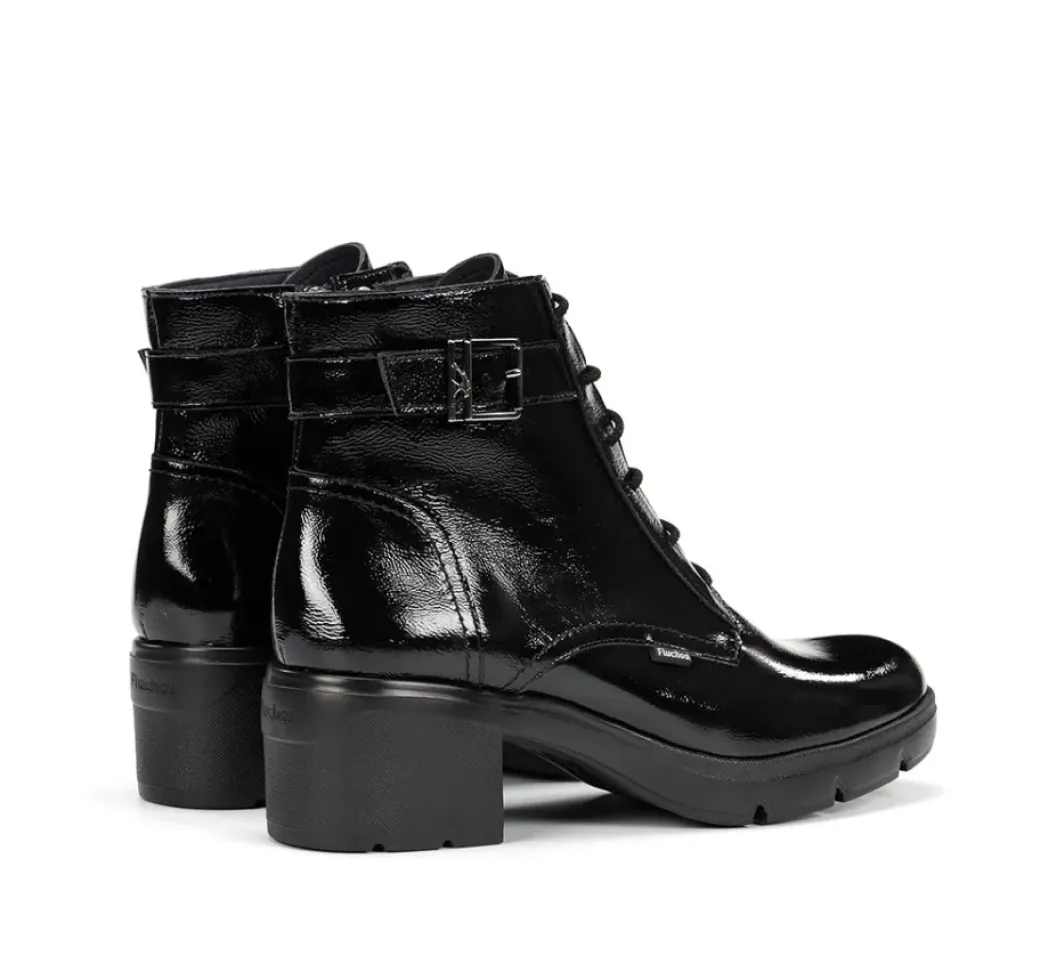 Sale Fluchos FUGAZ F2107 Black Ankle Boot