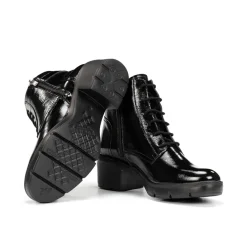 Sale Fluchos FUGAZ F2107 Black Ankle Boot