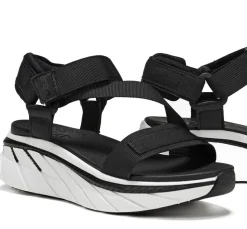 Shop Fluchos FUSION AT104 Black Sandal