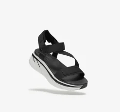 Shop Fluchos FUSION AT104 Black Sandal