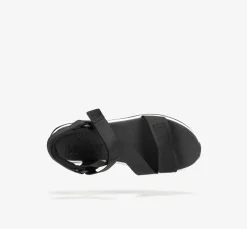 Shop Fluchos FUSION AT104 Black Sandal