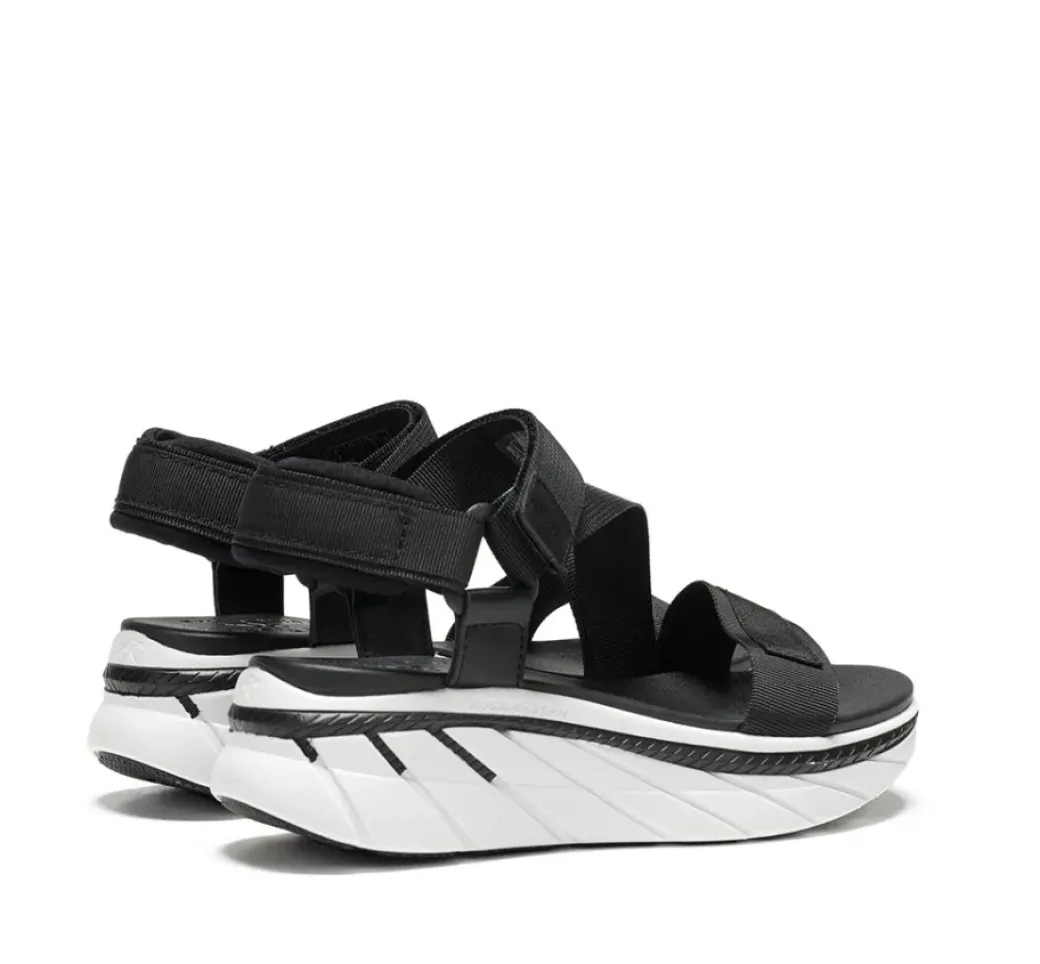 Shop Fluchos FUSION AT104 Black Sandal