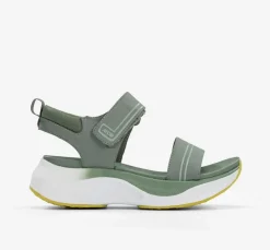 Sale Fluchos FUSIONV2 AT169 Green Sandal