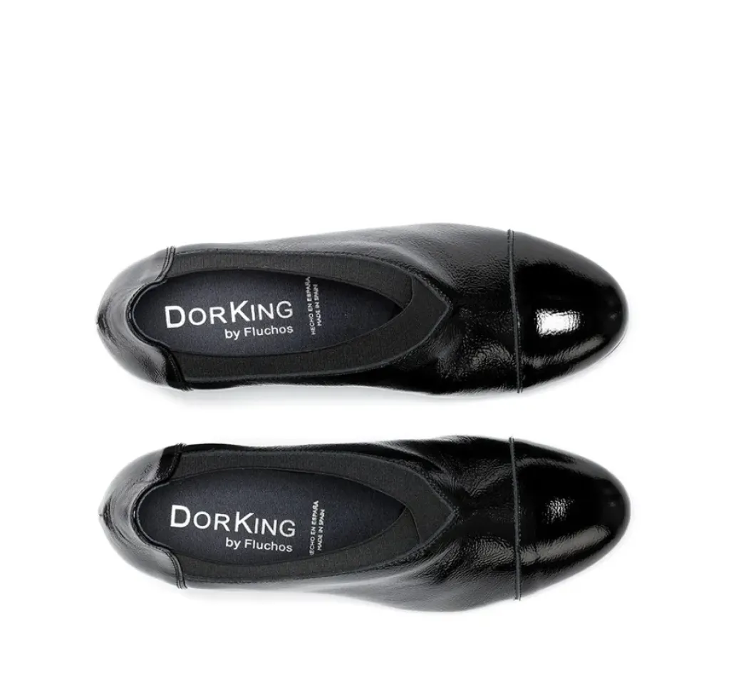 Fashion Fluchos GEMINIS D8638 Black Shoe