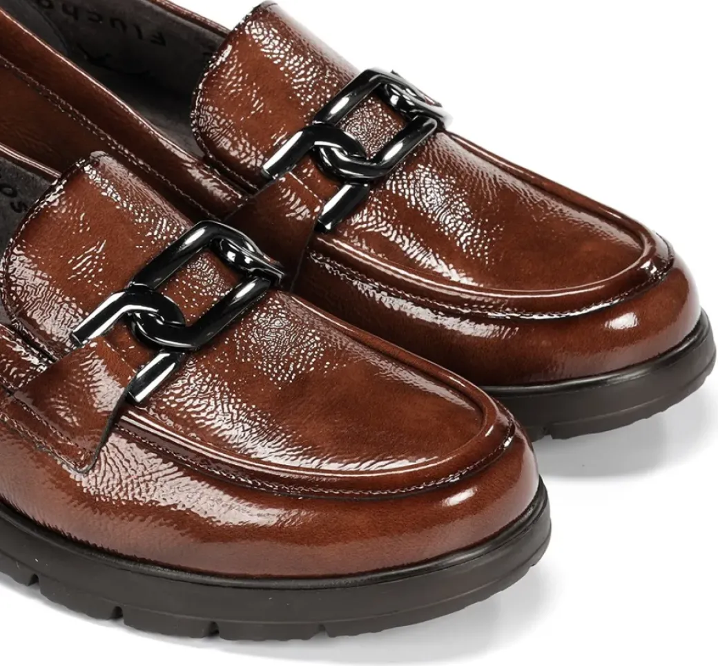 Shop Fluchos GLADIS F1794 Brown Moccasin