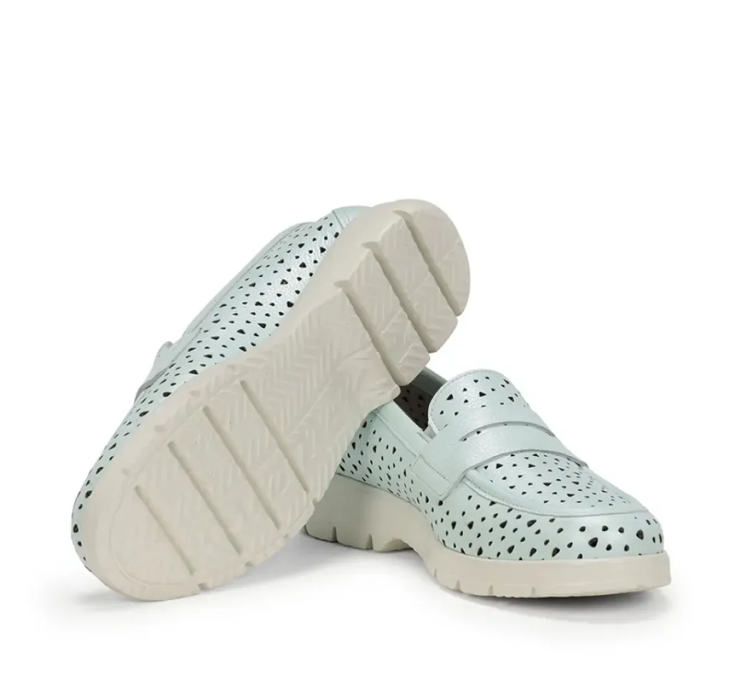 Best Fluchos GLADIS F1685 Green Moccasin