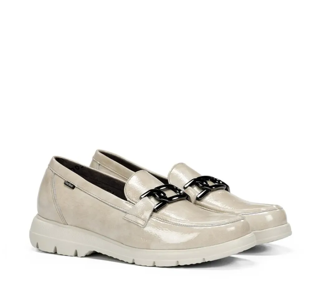 Clearance Fluchos GLADIS F1794 Grey Moccasin