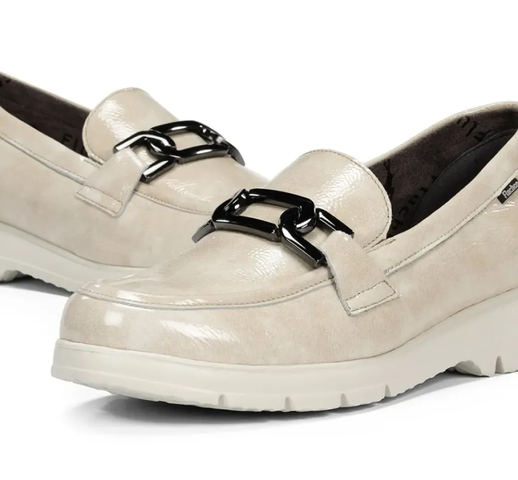 Clearance Fluchos GLADIS F1794 Grey Moccasin