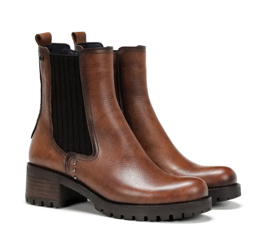Store Fluchos GLASS D8824 Brown Ankle Boot