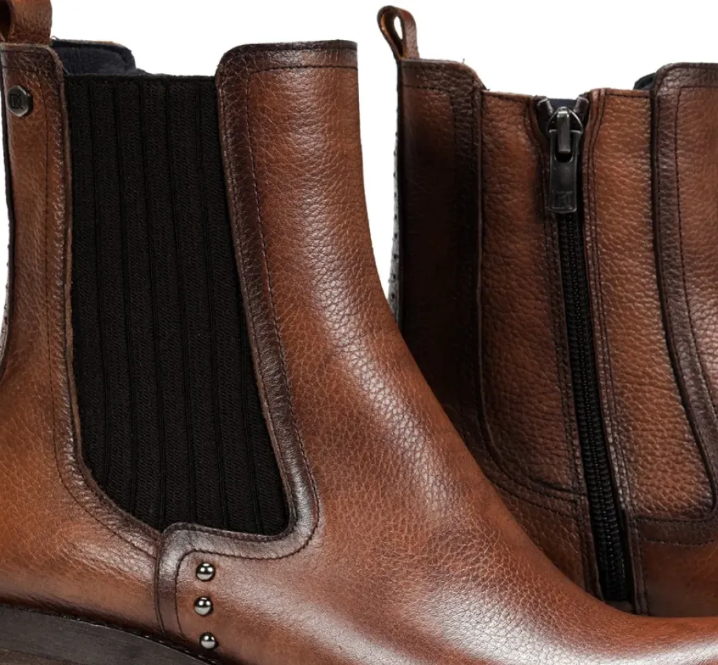 Store Fluchos GLASS D8824 Brown Ankle Boot
