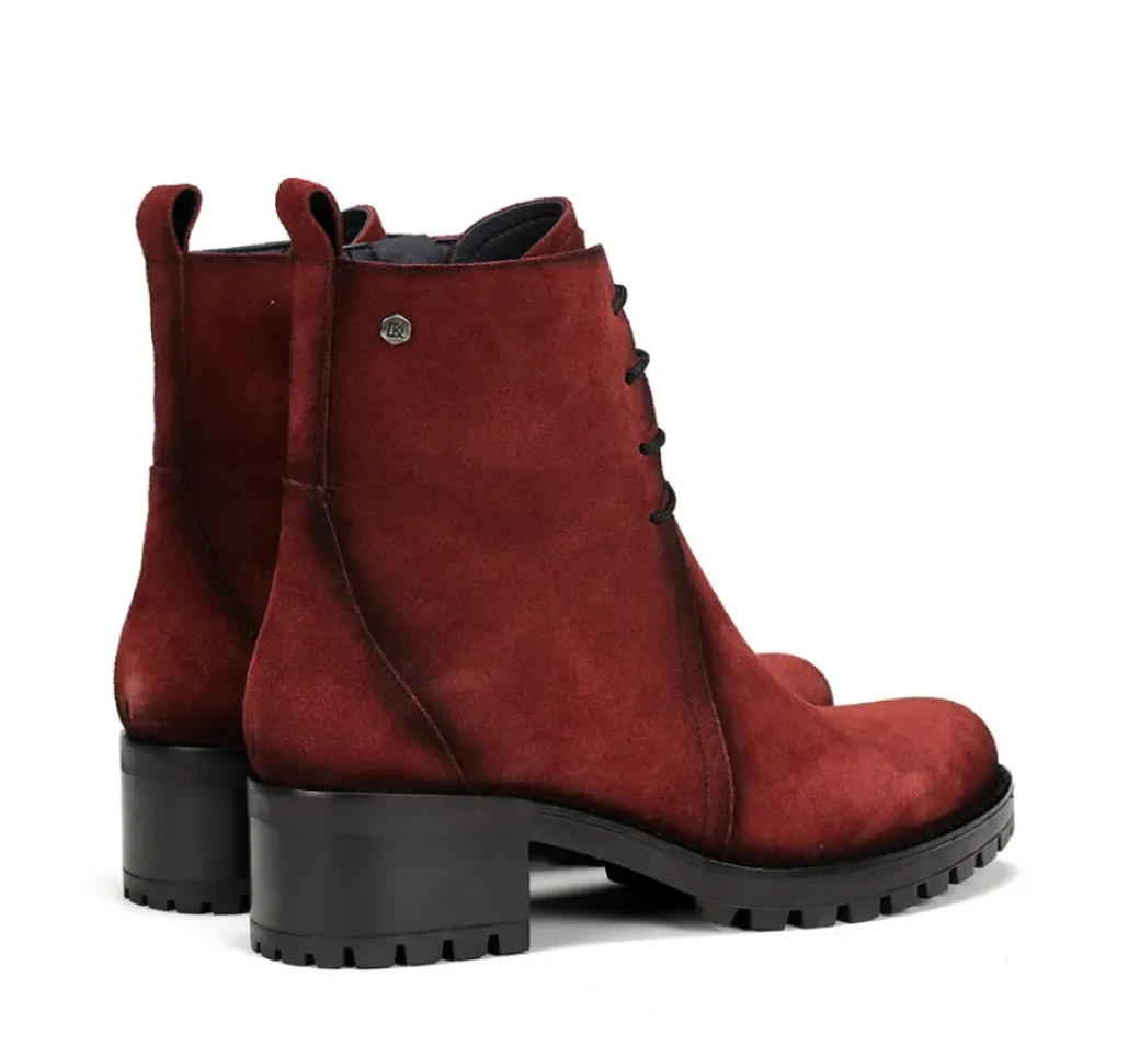 Store Fluchos GLASS D9171 Orange Ankle Boot