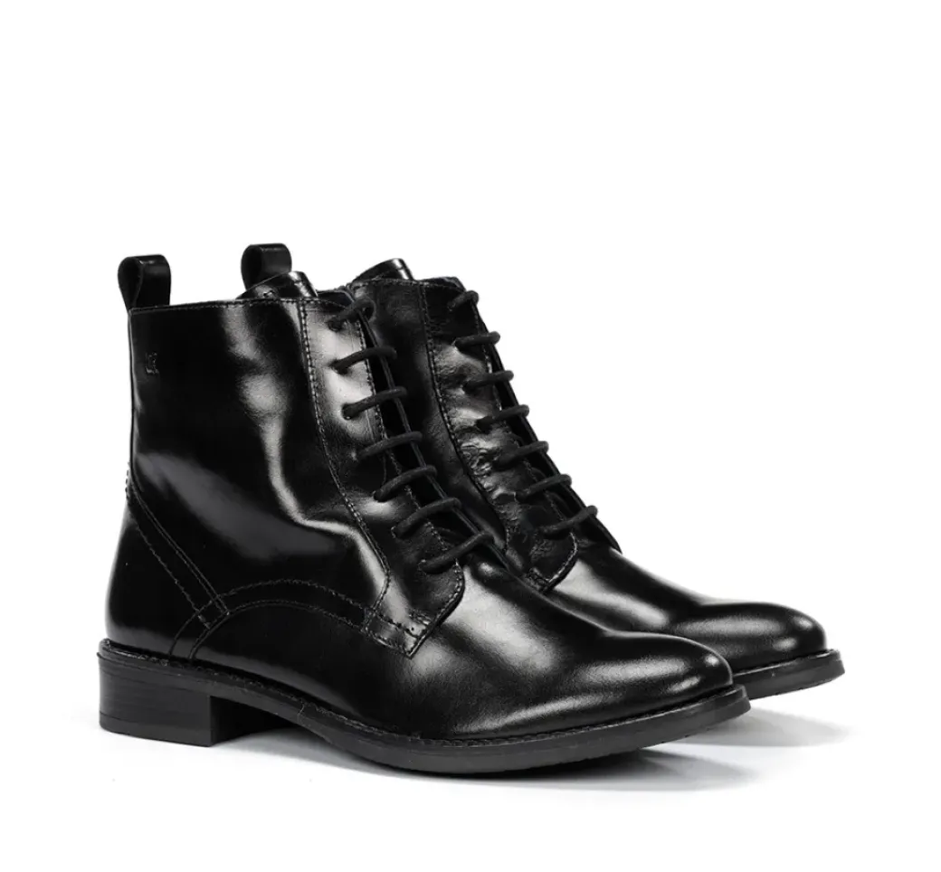 Sale Fluchos HARVARD D8343 Black Ankle Boot