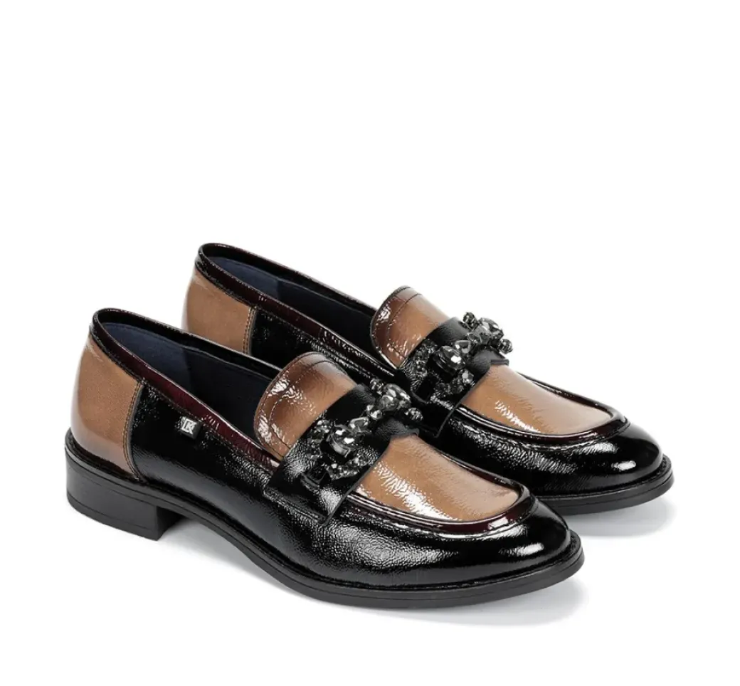 Flash Sale Fluchos HARVARD D9118 Black Moccasin
